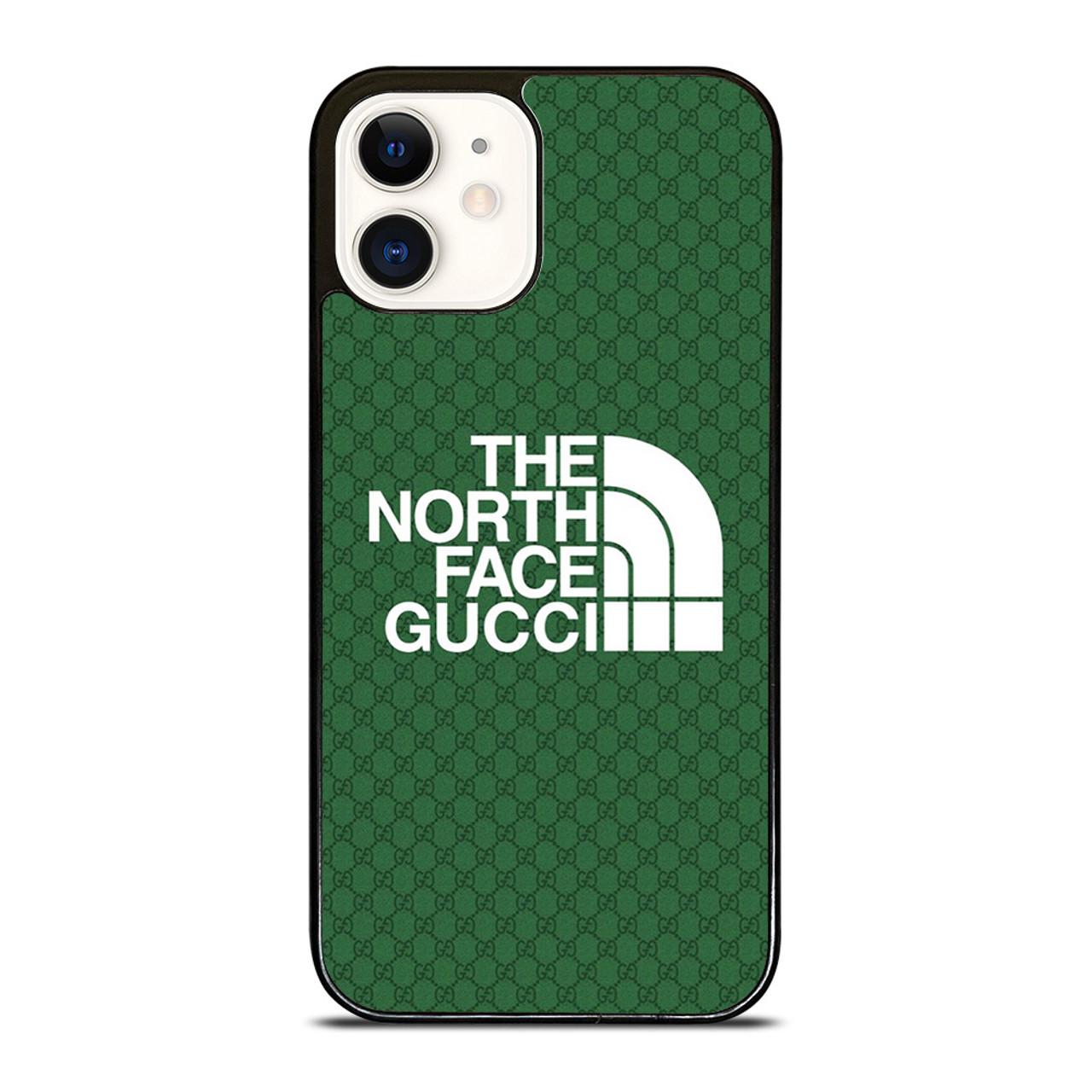 THE NORTH FACE X GUCCI PATTERN iPhone 12 Case Cover